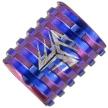 WeKnife Titanium Paracord Bead, Purple (A-02B)