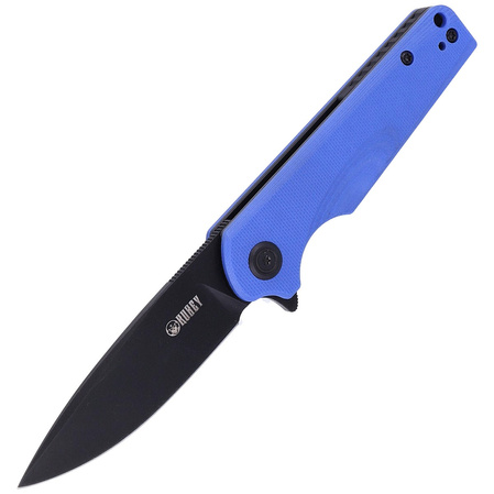 Nóż Kubey Knife Wolverine, Blue G10, Dark Stonewashed D2 (KU233F)