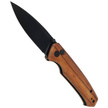 Nóż CIVIVI Altus Cuibourtia Wood, Black Stonewashed (C20076-3)