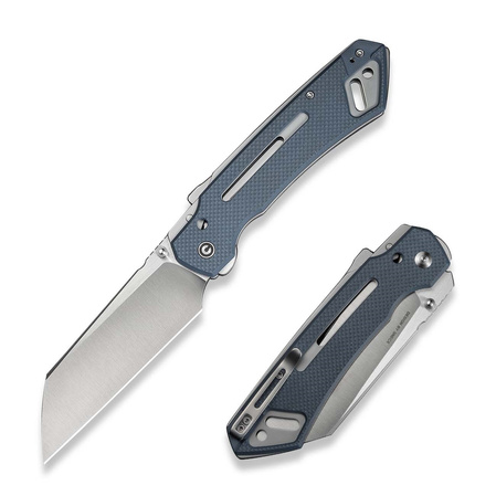Civivi Buster FG Knife Neutral Blue G10, Satin Nitro-V by Snecx Tan (C24052-2)