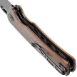Sencut Knife Vesperon Guibourtia Wood, Black 9Cr18MoV (S20065-4)