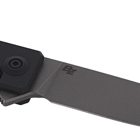 WE Knife Miscreant 3.0 Black Titanium, Gray Stonewashed CPM 20CV by Brad Zinker (2101B)