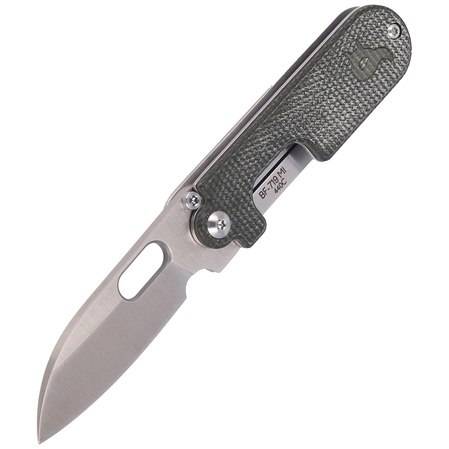 Nóż BlackFox Bean Gen2 Green Micarta, Satin by Panchenko (BF-719 MI)