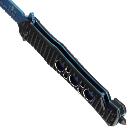 Decor Habitat Third Black/Blue Aluminium, Blue P/S 420 rescue knife (TH-H0815A)