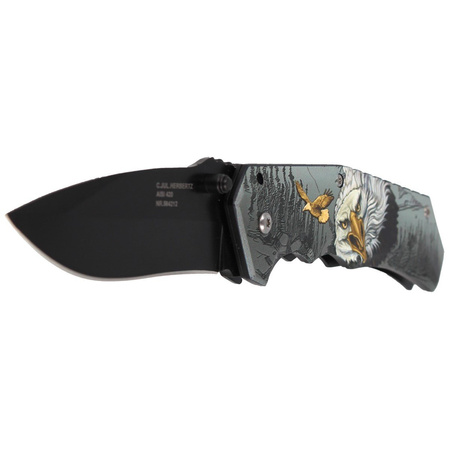 Herbertz CJH Knife 3D Eagle, Black 420 (ART000142)