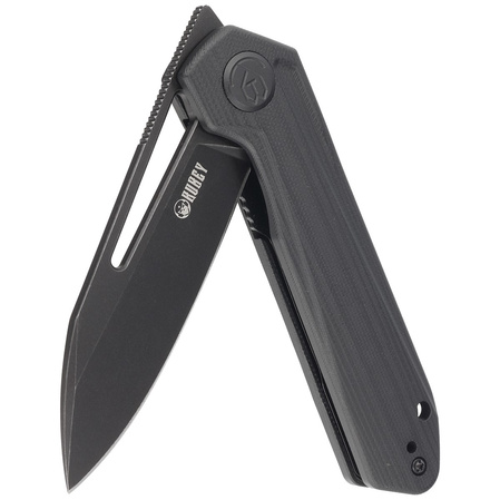Nóż składany Kubey Royal Black G10, Dark Stonewashed D2 by Colin Maisonpierre (KU321H)