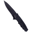 Nóż automatyczny Extrema Ratio Caimano Nero Black Aluminium, Black MIL-C N690 (04.1000.0169/BLK)