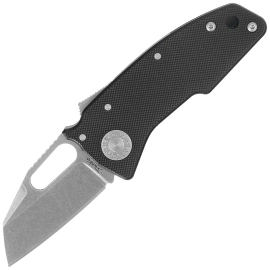 Nóż składany Demko Nano-Shark SF Black G10, Stonewashed CPM 20CV by Andrew Demko (NANO-20CV-Black G10)