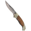Herbertz CJH  Burl Wood/Nickel Silver Knife, Satin 420 (163112)