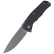 Nóż LionSteel T.R.E. G10 Black, Stone Washed Blade (TRE GBK)