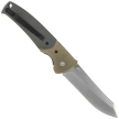 Tecnocut TCN6526TG-S Knife - Green/Khaki G10, Satin 440