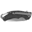 Martinez Albainox Outdoor Knife Black ABS, Satin 3Cr13Mov (18430)