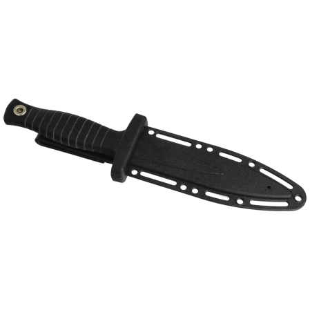 Martinez Albainox 3D Skull Boot Knife Black ABS, Black 3Cr13Mov (32617)