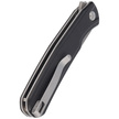 Sencut Knife Scitus Black G10, Gray Stonewashed D2 by Ostap Hel (S21042-1)