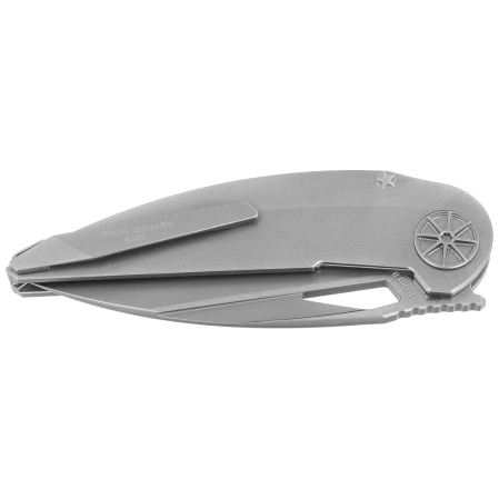 Rike Knife Tissot 2 Titanium, Bead Blasted M390 (RK-Tissot 2-P)