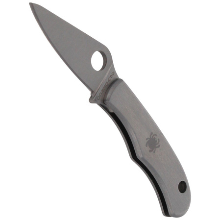 Spyderco Bug Stainless Steel PlainEdge Knife (C133P)