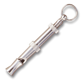 Barbaric Whistle for Dogs Chromed Metal (33023)