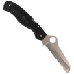Spyderco Atlantic Salt Black FRN Spyder Knife (C89SBK)