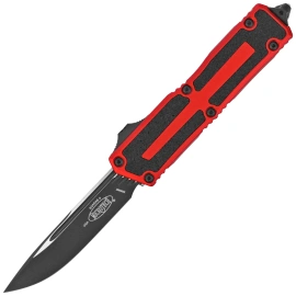 Nóż automatyczny OTF Microtech Scarab II Gen III S/E Red Aluminium, Black M390MK by Tony Marfione (1278-1RD)