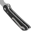 Nóż składany Reate PL-XF-1 Black Micarta/G10 Inlay, Stonewashed Nitro-V