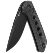 Reate PL-XF-2 Knife Black Micarta/G10 Inlay, Black PVD Nitro-V