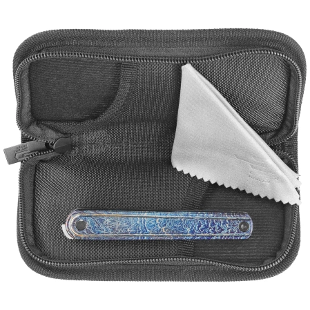 Bestech Ink Knife Anodizing Titanium, Satin MagnaCut by Denis Simonutti (BT2502E)