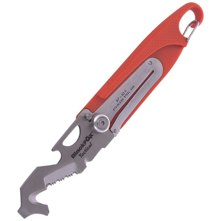 Nóż ratowniczy BlackFox Zytel Orange Rescue Folder (BF-92O)