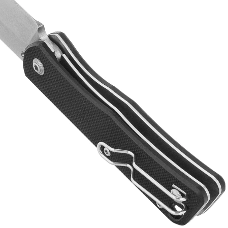 Nóż składany BlackFox Teeny Black G10, Satin D2 (BF-785 G10)