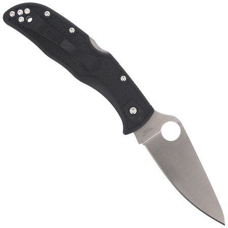 Spyderco Endela Lightweight FRN Black Plain knife (C243PBK)