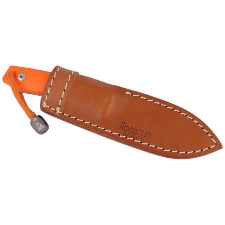 Nóż LionSteel Bushcraft Orange G10, Satin Blade (M1 GOR)