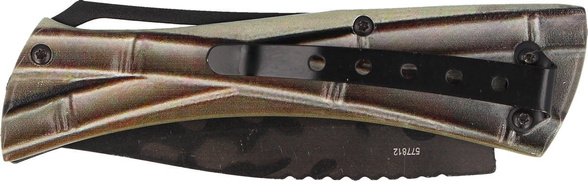 Herbertz Solingen Hit knife 3D Bamboo motif, carrying case (577812)