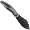 Nóż składany Bestech Lockness Black Canvas Micarta/Titanium, Black Stonewashed M390 by Koens Craft (BT2205F)