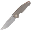 Viper Katla Green Canvas Micarta, Stonewashed M390 by Jesper Voxnæs Knife (V5982CG)