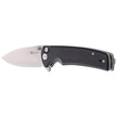 Sencut Knife Sachse Black Micarta, Satin 9Cr18MoV (S21007-1)