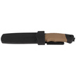 Herbertz CJH Coyote Brown Plastic/Black Rubber Knife, Black 420 (585412)