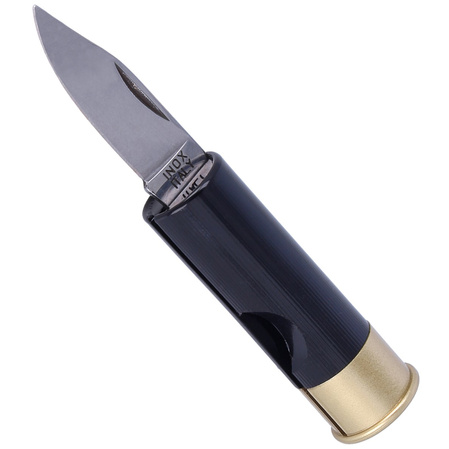 Maserin Cartridge Cal. 12 Black Nylon, Stainless Polished Knife (70 BLK)