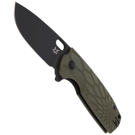 Nóż FOX Core FRN OD Green, Cerakote Black by Jesper Voxnaes (FX-604 OD)
