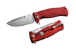 LionSteel SR11A Red Aluminum, Satin Sleipner by Molletta (SR11A RS)