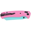 Bestechman Cicada's Wing Pink G10, Blue 10Cr15MoV (BMK06E)