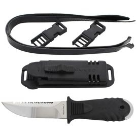 MAC Coltellerie Tekno Black Diving Knife 105mm (MC TKN10.N)