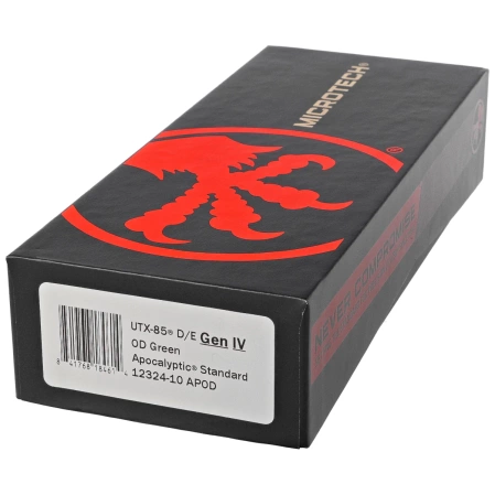 Nóż automatyczny OTF Microtech UTX-85 D/E Gen IV OD Green Aluminium, Apocalyptic M390MK by Tony Marfione (12324-10APOD)