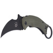 Nóż FOX Karambit Black Bird by Bastinelli / Black Blade (FX-591 OD)