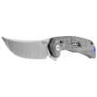 Nóż składany Reate PL-7 Black Micarta, Satin Nitro-V (PL-7 BKM SAT)