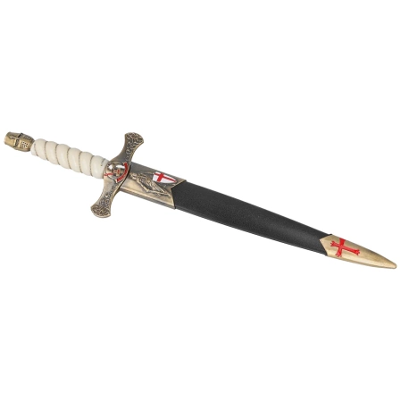 Decor Habitat Templar Dagger White ABS, Satin (S0296)