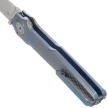 Nóż składany MKM Miura Blue Titanium, Satin M390 by Simone Tonolli (MK MI-TBL)