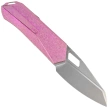 Nóż składany Remette Woodpecker Crystal Purple Titanium, Hand Grinding Pearlescent M390 (RTWP-IP)