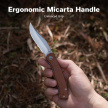 Nóż składany Civivi Clingman Brown Canvas Micarta, Satin Nitro-V by Taylor Martin Best Damn EDC (C23065-3)