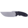 Maserin L.E.O. Black G10, Stonewashed N690 by Tommaso Rumici Knife (919/G10N)
