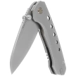 Remette RT-BEE-T w/Titanium Toothpick Knife Gray Titanium, Fine Grinding Pearlescent M390