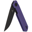 Bestechman Knife Mini Dundee Purple G10, Black DLC D2 by Ostap Hel (BMK03J)